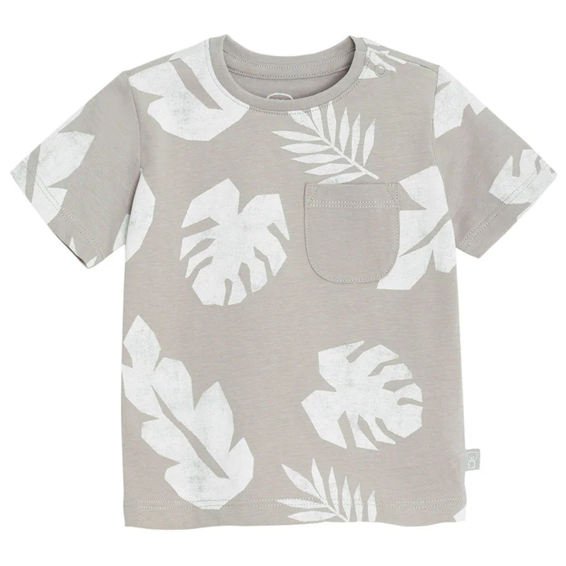 Cool Club by SMYK BLACK COTTON T-SHIRT S/S